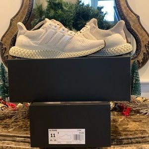 Adidas Ultraboost 4D Cream Men's Shoes